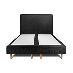 Sommeil de plomb Lit 2 places - Noir