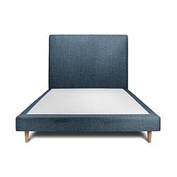 Sommeil de plomb Lit double 160x200 - Bleu