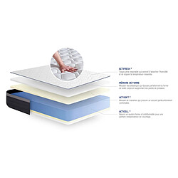 Acheter ACTISOM Matelas ACTIMEMO MAX 200x200