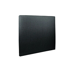 Sommeil de plomb tête de lit tapissée - Noir