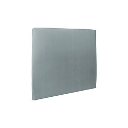Sommeil de plomb Tête de lit 140 velours - Gris