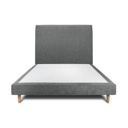 Sommeil de plomb Lit 2 places - Anthracite