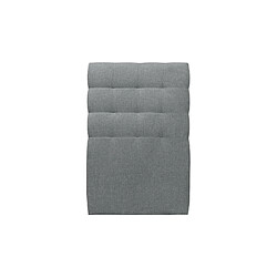 Sommeil de plomb Tete de lit Capitonnée - Gris anthracite Tissu