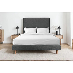 Acheter Sommeil de plomb Sommier tapissier 2 places - Anthracite
