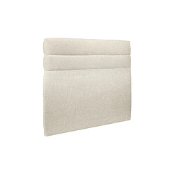 Sommeil de plomb Tête de lit Lignes Tissu Beige Clair