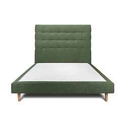 Lit Sommeil de plomb - 140x190 cm - Vert
