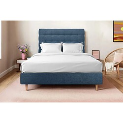 Acheter Sommeil de plomb Sommeil-de-Plomb Capitonnée 140 cm Bleu