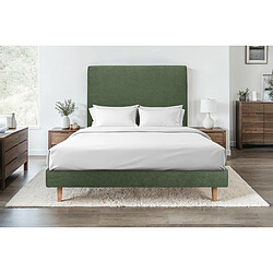 Sommeil de plomb CADRE À LATTES - Vert pas cher