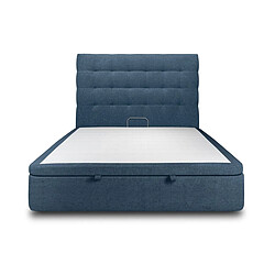 Sommeil de plomb Lit coffre 2 places - Bleu