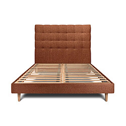 Sommeil de plomb Lit 180x200 - Terracotta