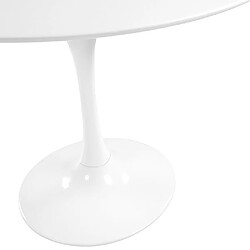 Avis ICONIK INTERIOR Table à Manger Ronde - 120 cm - Tulip Noir