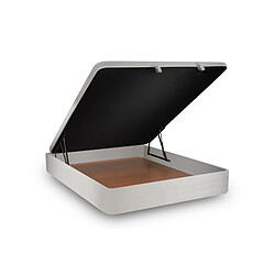 Avis Sommeil de plomb Lit coffre 2 places - Gris