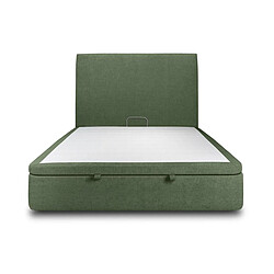 Sommeil de plomb lit coffre 200x200 - Vert