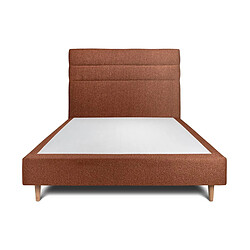 Lit Sommeil de plomb - 150x190 cm - Terracotta