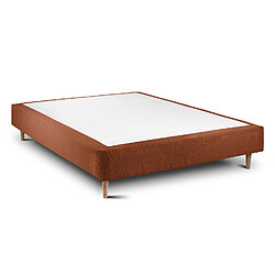 Avis Sommeil de plomb Sommeil-de-Plomb Lit 160x200cm - Bouclette terracotta