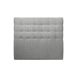 Sommeil de plomb Tête de lit capitonnée - Gris