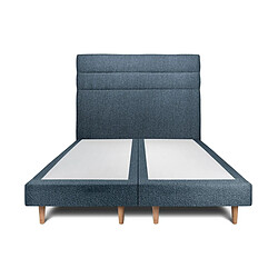Sommeil de plomb sommier tapissier 2 places - Bleu