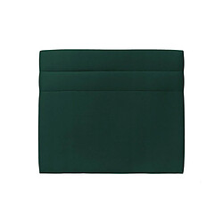 Sommeil de plomb Concord adaptés à prend artisanal Tete de lit lignes velours vert