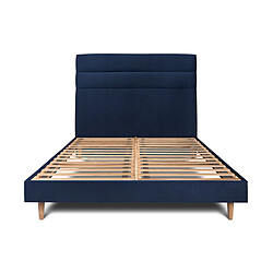 Lit Sommeil de plomb - 150x200 cm - Bleu