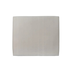 Sommeil de plomb Tête de lit Lignes Velours Gris