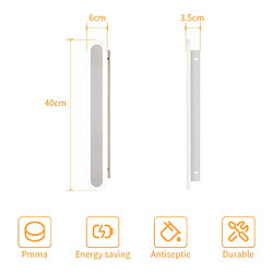 Stoex Applique Longue Led 40CM pas cher