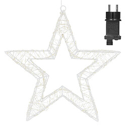 ECD Germany Étoile de Noël LED 50 cm
