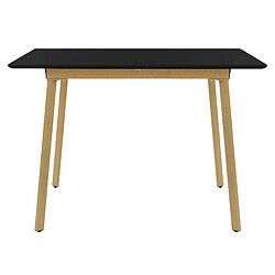 ML design modern living Table extensible nordique - Noir