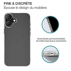 Coque Souple Transparente pour iPhone 16 - Bigben