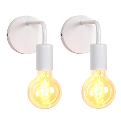 Stoex Applique Rétro Blanc