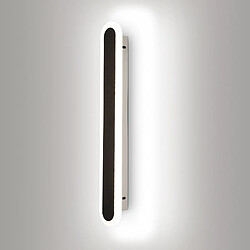 Stoex Applique Longue LED - Noire