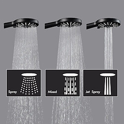 Cecipa Max Système de Douche - Noir