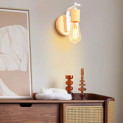Avis Stoex Lot De 2 - Appliques Murales Bois/Métal