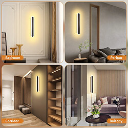 Avis Stoex Applique Longue LED - Acrylique - 40 cm - 4500K