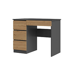 Vivaldi Bureau Majos Anthracite 98 cm