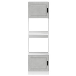 Acheter vidaXL Armoires de Four Porto - Gris Béton