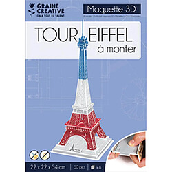 Graines Créatives Maquette 3D Tour Eiffel