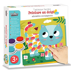 Crealign coffret peinture à doigts - 12 pièces