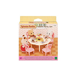 Sylvanian families set table du goûter