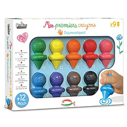 Crealign coffret mes premiers crayons - 9 pièces
