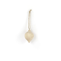 Graine créative Boule goutte à suspendre en bois