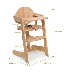 Geuther Chaise haute bébé Filou Up