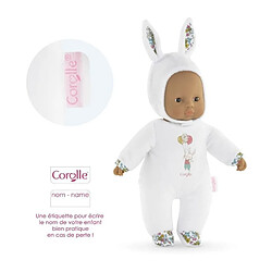 Corolle poupon bébé classique Pti'Cœur Lapin Blanc pas cher