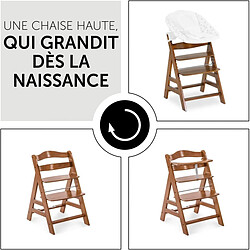Hauck Chaise haute bébé Alpha+ B - Noyer