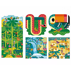 Acheter Juratoys-janod Gommettes et décors animaux - Multicolore