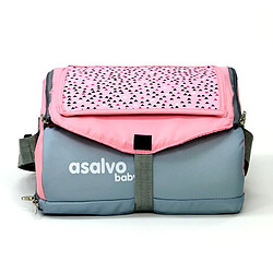 Asalvo Rehausseur de chaise bébé Go Anywhere - Rose