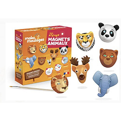 Mako creations Atelier magnets animaux - Multicolore
