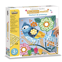 Crealign Coffret pochoirs printemps