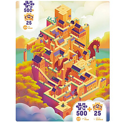 Puzzle play donjon - Château 500 p - IELLO