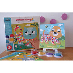 Crealign coffret peinture à doigts - 12 pièces pas cher