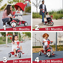 Smart Trike Smartrike Breeze plus -rouge